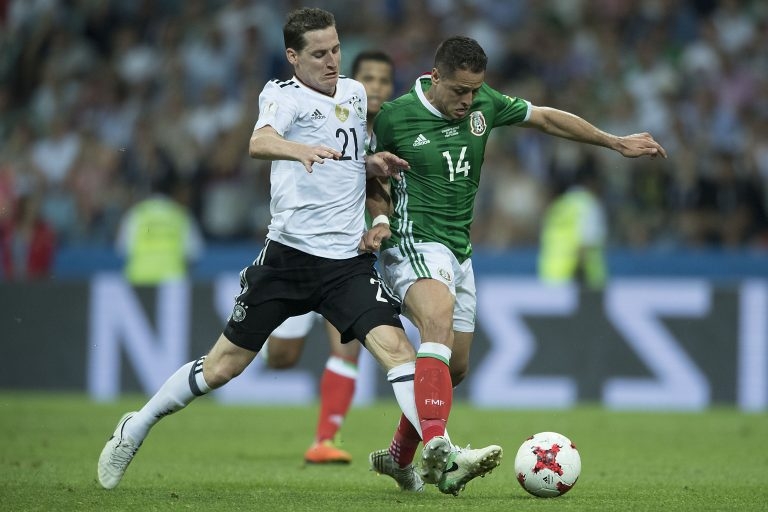 Alemania golea a México en la semifinal de la Confederaciones