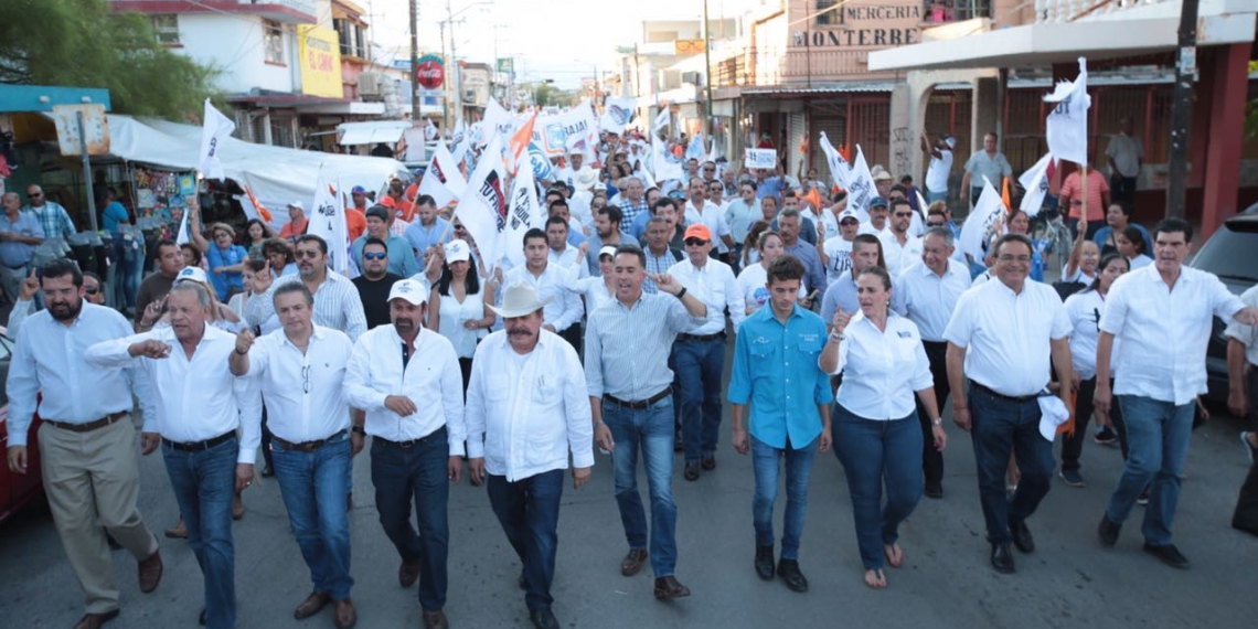 Realizan marcha por la Dignidad en Nueva Rosita