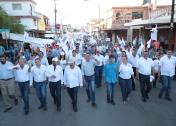 Realizan marcha por la Dignidad en Nueva Rosita