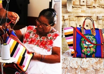 Pagan 200 pesos a indígenas por bordar bolsos… que venden en 28 mil