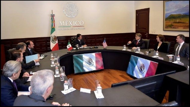 Acuerdan México y EU intensificar cooperación energética