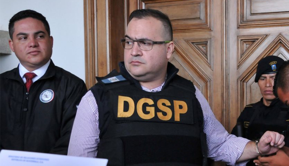 Javier Duarte apela vinculación a proceso