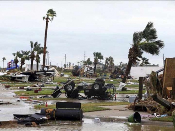 Reportan un muerto por huracán ‘Harvey’ en Texas