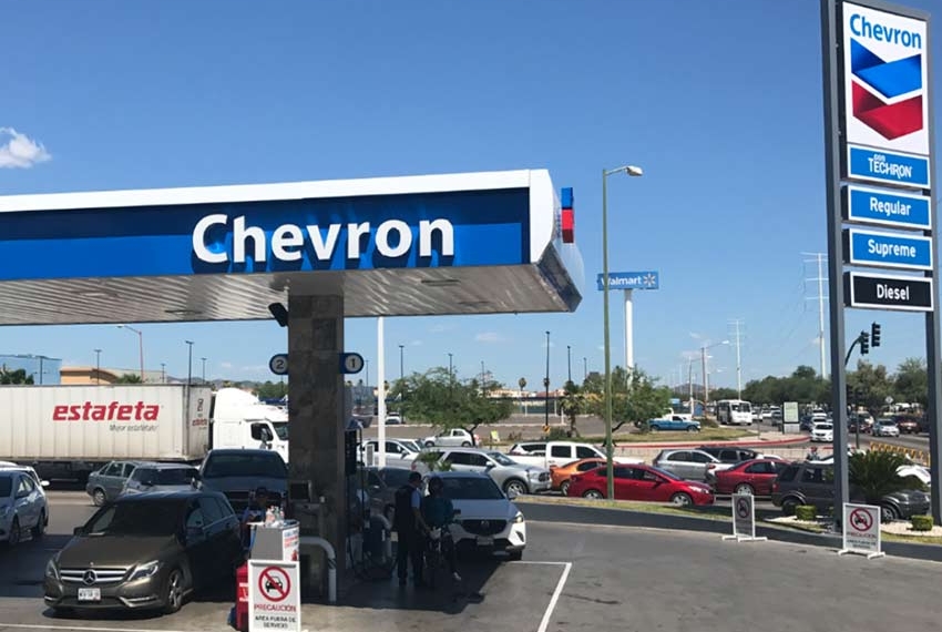 Chevron abre en Sonora su primera gasolinera en México