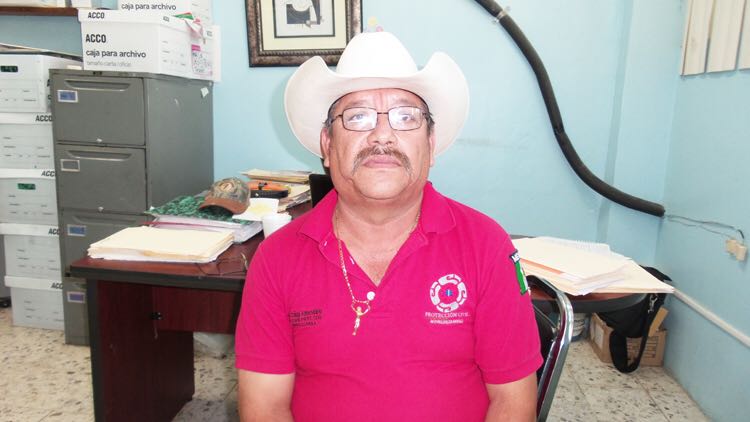 Sergio Zúñiga Almendárez, director de Protección Civil de Morelos Coahuila. (Foto: especial)