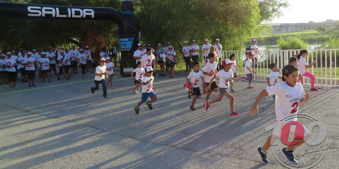 Realizan Carrera familiar 2K por 100 años de Lear Corporation