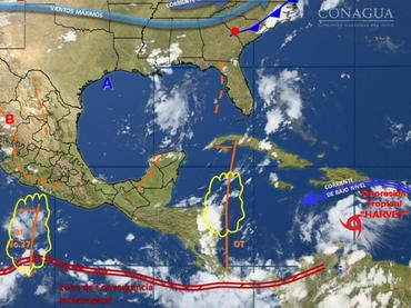 ‘Harvey’ se debilita a depresión tropical