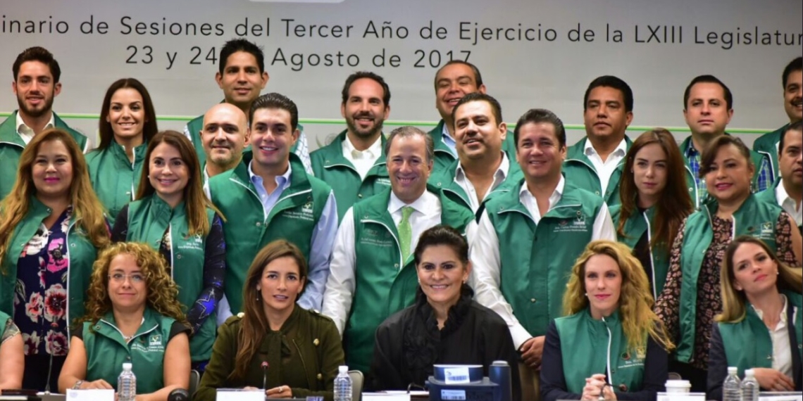 Asiste Meade a reunión plenaria del PVEM, asegura que se cumplirá meta de inflación