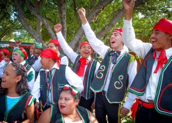 Celebran grito de independencia en el CAM 34