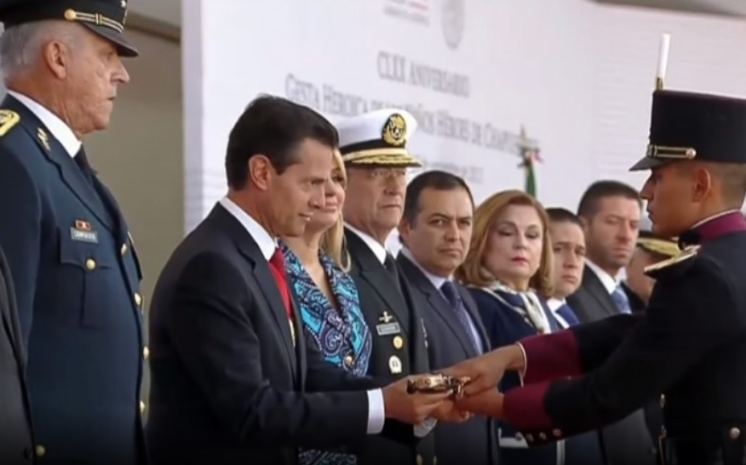 EPN conmemora aniversario de gesta heroica de los Niños Héroes