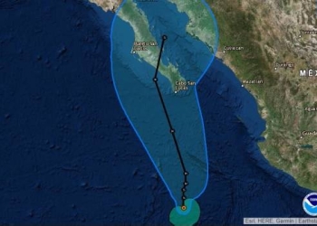 Tormenta ‘Norma’ impactaría a Los Cabos como huracán categoría 1