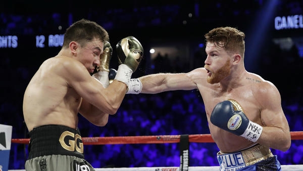 Empatan “El Canelo” y Golovkin