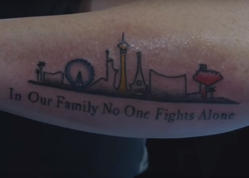 Ayudan con tatuajes a las víctimas de ataque en Las Vegas