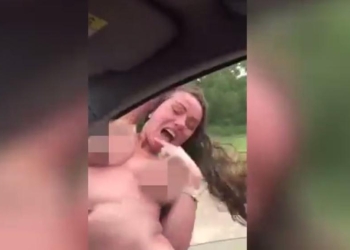 VIDEO: Conducta temeraria le costó la vida a una mujer que hacía topless
