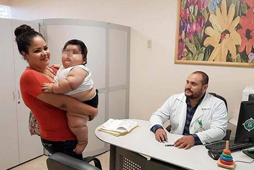 Investiga IMSS caso de bebé que a los 10 meses pesa 28 kilos