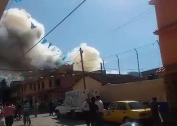 Explota polvorín en San Cristóbal de las Casas