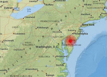 Inusual sismo de 4.1 grados sorprende a la Costa Este de EU