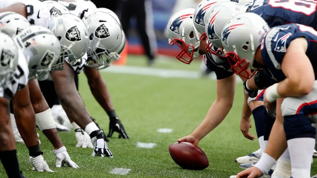 Patriotas apalean a los Raiders en el Azteca