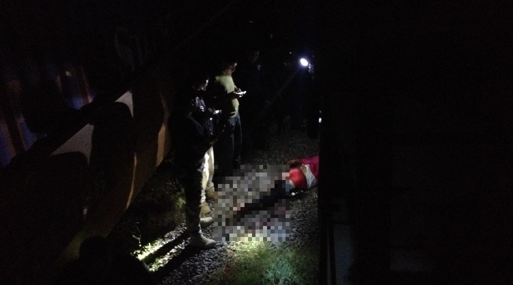 Hombre muere arrollado por el tren