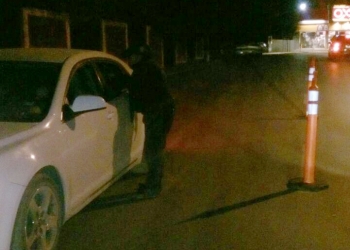 Sorprenden con operativo a conductores ebrios