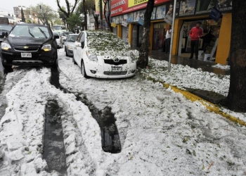Continuarán frío, lluvia y granizadas a lo largo del país