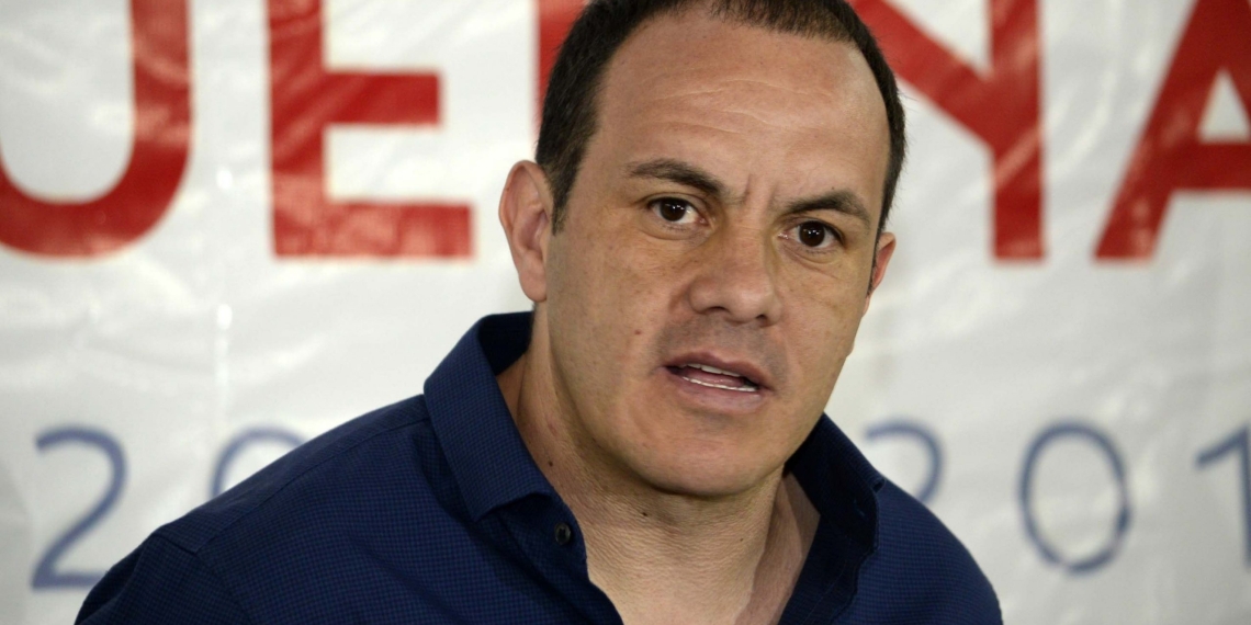Se perfila Cuauhtémoc Blanco para la gubernatura de Morelos