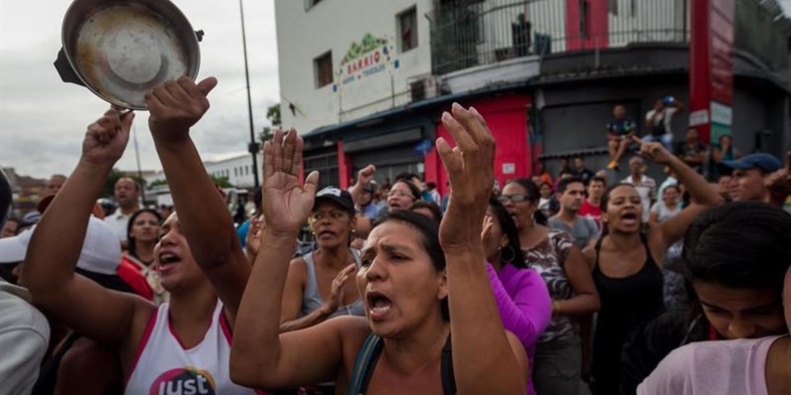 Protestas por comida en Venezuela dejan cuatro muertos y 16 heridos