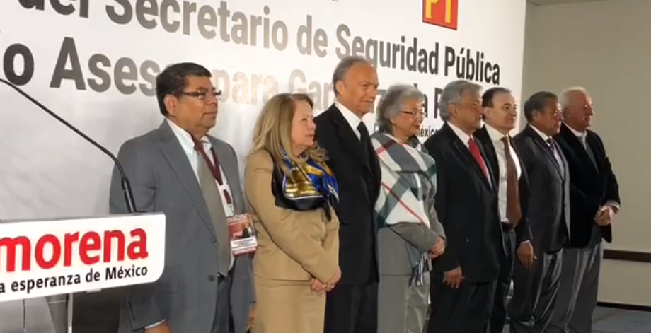 López Obrador presenta propuesta de Seguridad