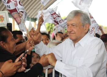 AMLO da la bienvenida a Gabriela Cuevas y Cuauhtémoc Blanco