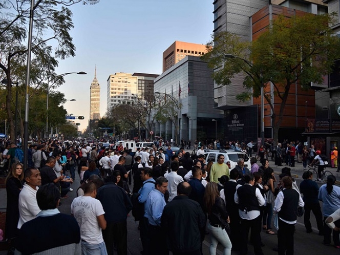 Reportan 122 réplicas del sismo de 7.2 ocurrido esta tarde