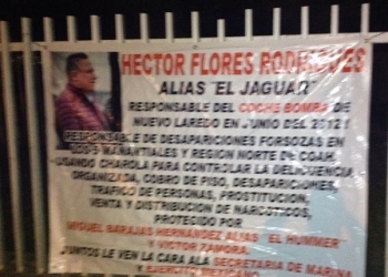 Aparecen otra vez narcomantas en PN