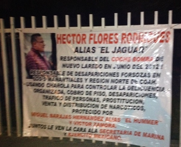 Aparecen otra vez narcomantas en PN