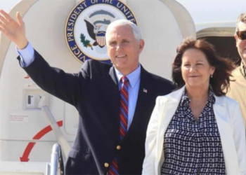 Visita Mike Pence la frontera y genera caos