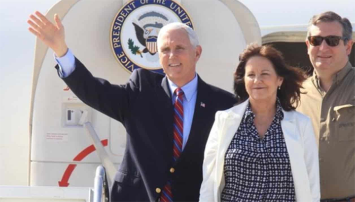 Visita Mike Pence la frontera y genera caos