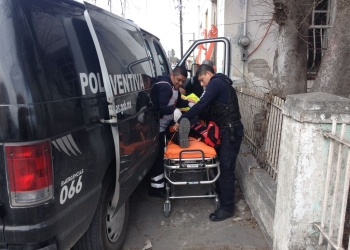 Atropella a cadete de policía en el sector Centro