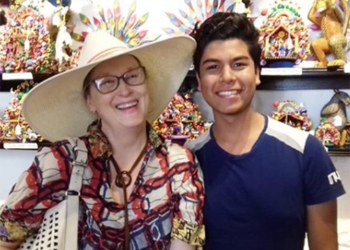 Meryl Streep vacaciona en San Miguel de Allende