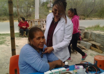 Realizan Brigada médica en la colonia Presidentes 3