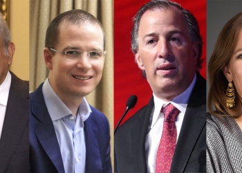 AMLO, Anaya, Meade y Zavala en la boleta electoral para la presidencia
