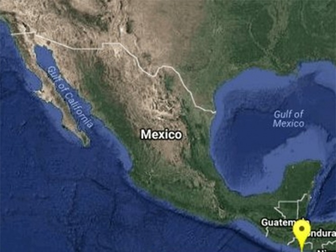 Se registra sismo de 5.8 grados al sureste de Chiapas