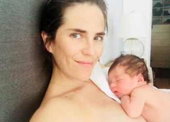 Karla Souza presume en Instagram la llegada de su hija