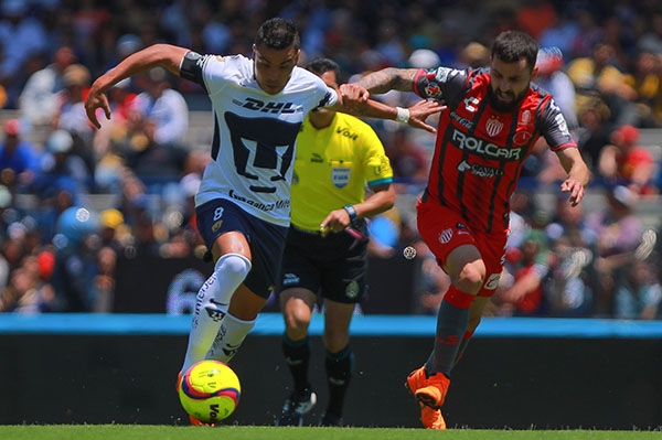 Pumas y Necaxa reparten puntos