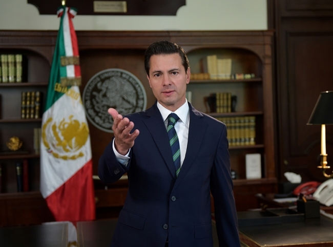 Nada ni nadie por encima de la dignidad de México: Peña Nieto