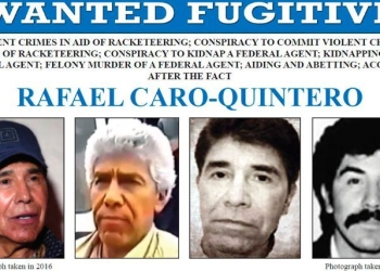 Busca el FBI a Caro Quintero