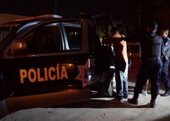 Queda libre sujeto que portaba arma blanca