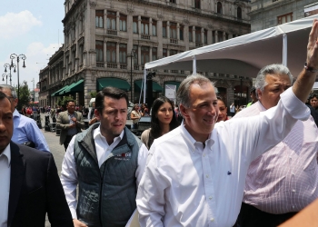 Previo al debate, José Antonio Meade asiste a misa