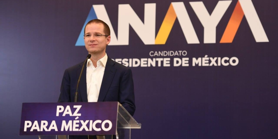 Anaya pide confiar e invertir en México para mayor crecimiento