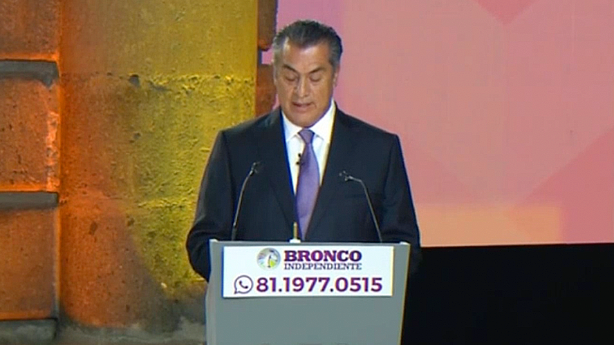 PES denuncia a ‘El Bronco’ por difundir número de WhatsApp en debate