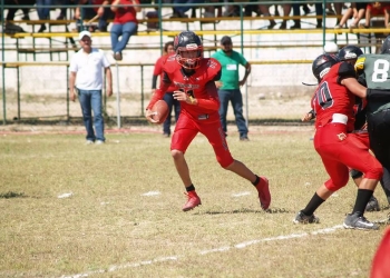 Jornada numero cinco del football americano juvenil