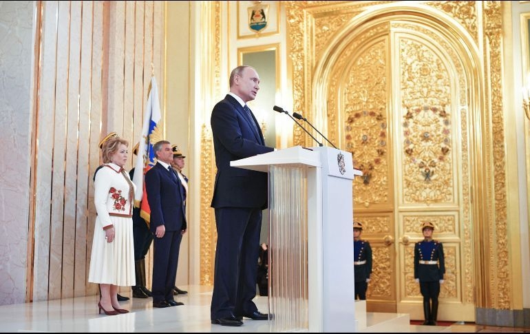 Putin asume su cuarto mandato como presidente de Rusia