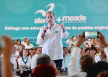Meade llama a seguidores a ‘hacer la tarea’ de aquí al domingo